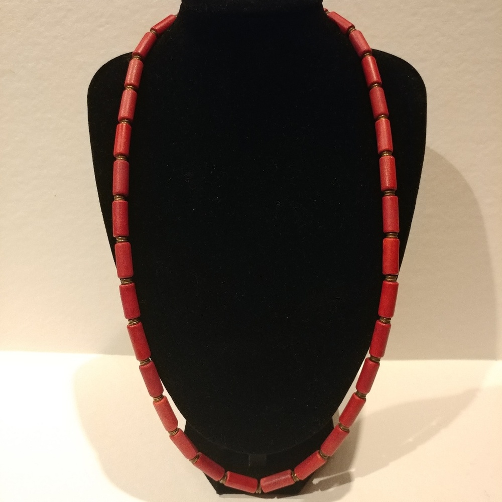 Wooden Bead Necklace